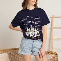 Funny K-6 Seagulls Personalized Teachers Name Garment-Dyed T-shirt