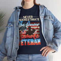 Female Veteran Pride T-Shirt — Gift for Her (Army, Navy, Air Force, Marines)