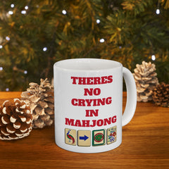 Funny Mahjong Ceramic Mug - 11oz & 15oz Sizes - Perfect Gift for Mahjong Players