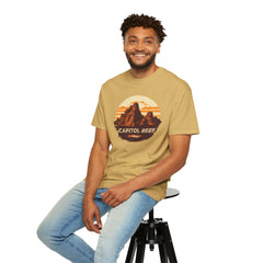 Capitol Reef National Park Graphic, Comfort Colors Soft Relaxed Fit Unisex Garment-Dyed T-shirt