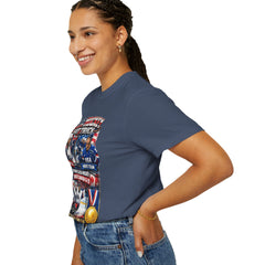 Hockey Hat Trick T-Shirt — USA Men's, Women's & Paralympic Gold Tribute 2026