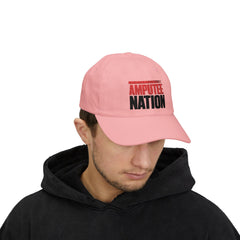 Amputee Nation Classic Dad Cap, Casual Hat for Support, Gift for Amputees, Awareness Cap, Adjustable Dad Hat