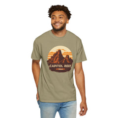 Capitol Reef National Park Graphic, Comfort Colors Soft Relaxed Fit Unisex Garment-Dyed T-shirt
