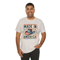 Made In America Cowboy Hat Graphic, Unisex Jersey Short Sleeve Tee