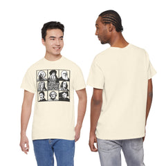 The Brainy Bunch Tee — Vintage Scientist Portraits Graphic T-Shirt