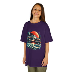 Kids UFO Spaceship Outer Space T-Shirt