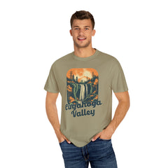 Cuyahoga National Park Graphic, Comfort Colors Soft Relaxed Fit Unisex Garment-Dyed T-shirt