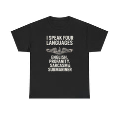 Funny United States Submarine Multilingual T-Shirt