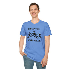 Camp The Catskillsi Unisex Softstyle T-Shirt  Catskill Mountains New York