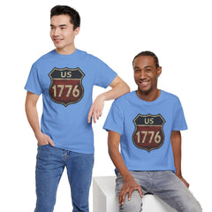 Vintage USA Pride Tee - 1776 Unisex Heavy Cotton Tee