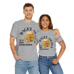 BAGEL -OLOGY NY H20 Needed - Unisex Heavy Cotton Tee