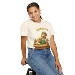 Golden Retriever Brewer Beer T-Shirt — Cute Brew-Dog Graphic Tee