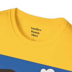 Feel Sucked Pop Art Guy Unisex Softstyle T-Shirt