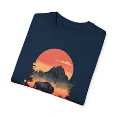 Yellowstone National Park Graphic, Comfort Colors Soft Relaxed Fit Unisex Garment-Dyed T-shirt