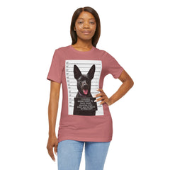 K9 Mugshot Personalized with your Dog T-Shirt