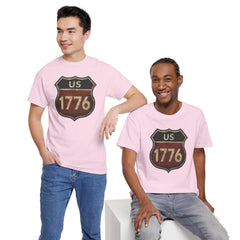 Vintage USA Pride Tee - 1776 Unisex Heavy Cotton Tee