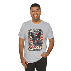 Personalized with your Dogs name and image - Patriotic Dog T-Shirt