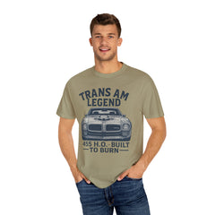 Retro Pontiac 1971 Trans Am High Output -455 Unisex Comfort Colors Garment Dyed T-Shirt