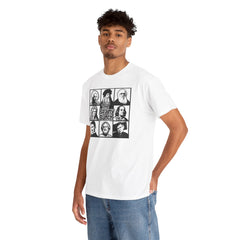 The Brainy Bunch Tee — Vintage Scientist Portraits Graphic T-Shirt