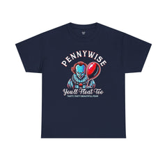 Horror Clown Red Balloon Tee — “You’ll Float Too” Graphic Shirt