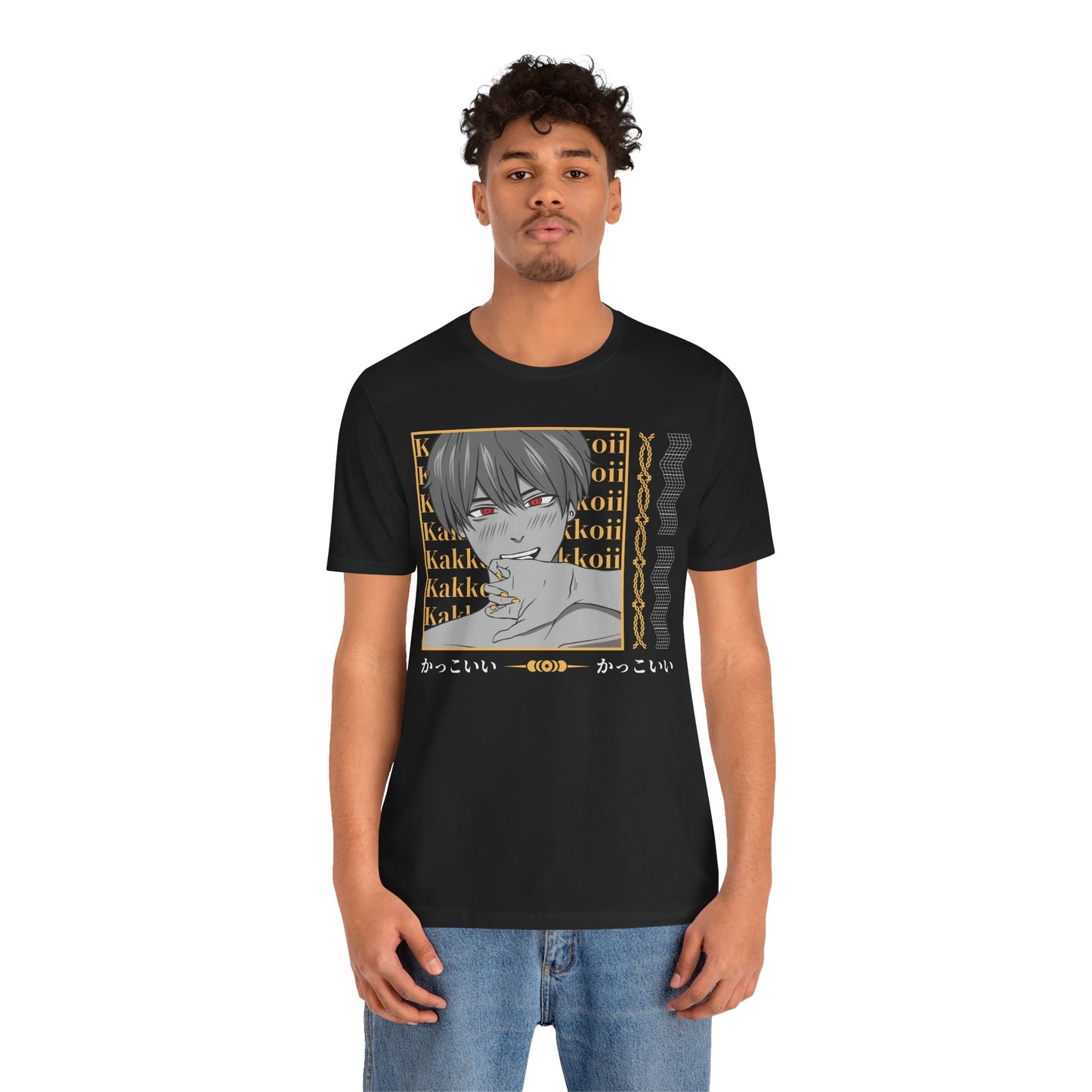 Anime Head Art - Unisex Jersey Short Sleeve Tee