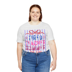 Tired Teacher Summer Club Tee