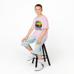 Cousin Saurus Rex Kids Tee - Fun Dino T-Shirt, Kids Birthday Gift, Toddler Dino Merchandise, Summer Playwear, Adventure Clothing