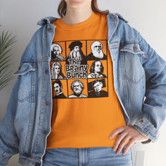 The Brainy Bunch Tee — Vintage Scientist Portraits Graphic T-Shirt