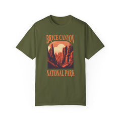 Bryce Canyon National Park Graphic, Comfort Colors Soft Relaxed Fit Unisex Garment-Dyed T-shirt