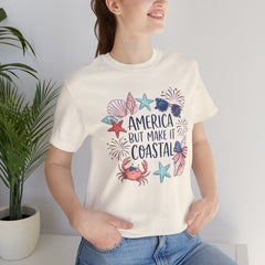 Coastal Fourth of July Tee – "America But Make It Coastal" Graphic T-Shirt
