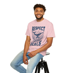 Respect the Locals Whale T-Shirt — Marine Conservation Graphic