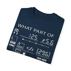 CAMERA DISPLAY, Graphic Unisex Garment-Dyed T-shirt
