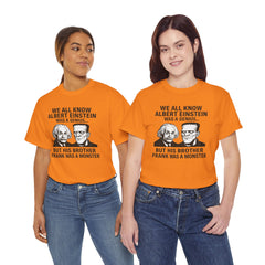 Funny Albert Einstein Science T-Shirt - Perfect Gift for Nerds, Frankenstein Halloween Shirt