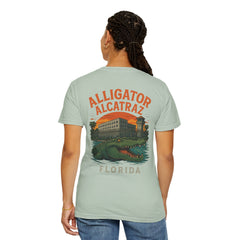 Alligator Alcatraz T-Shirt, Vintage Style Tee, Florida Souvenir Shirt, Unisex Graphic Top, Comfortable Casual Wear