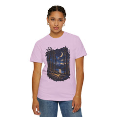 Moonlit Forest T-Shirt – Nature Lover Camping Shirt