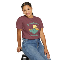 Great Smoky National Park National Park Graphic, Comfort Colors Soft Relaxed Fit Unisex Garment-Dyed T-shirt