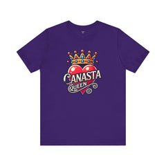 Canasta Queen Crown and Heart - Graphic Unisex Tee
