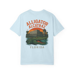 Alligator Alcatraz T-Shirt, Vintage Style Tee, Florida Souvenir Shirt, Unisex Graphic Top, Comfortable Casual Wear