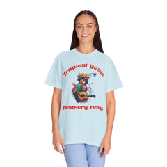 Tropical Beats Graphic T-Shirt — Feathery Feats Design