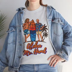 Aloha Mr. Hand from Spicoli and Mr. Hand  Unisex Jersey Short Sleeve Tee