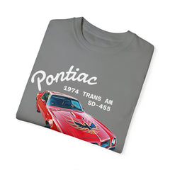 Retro Pontiac 1974 Trans Am SD-455 Unisex Comfort Colors Garment Dyed T-Shirt