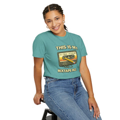 Mixtape Face T-Shirt — Retro Cassette Music Graphic Tee