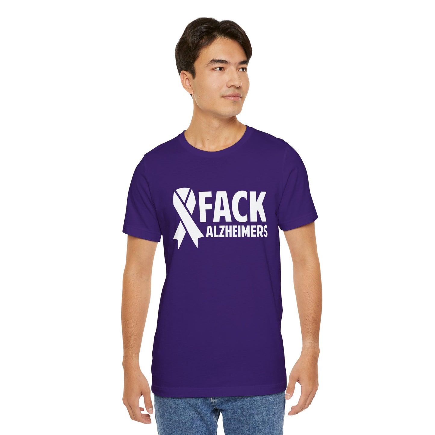 FACK ALZHEIMERS - Unisex Jersey Short Sleeve Tee