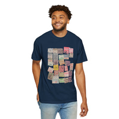 Classic Rock Concert Tickets  Garment-Dyed T-shirt