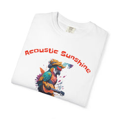 Acoustic Sunshine Parrot Vibes T-Shirt