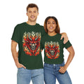 Fiery Fire Demon - Graphic Unisex Heavy Cotton Tee