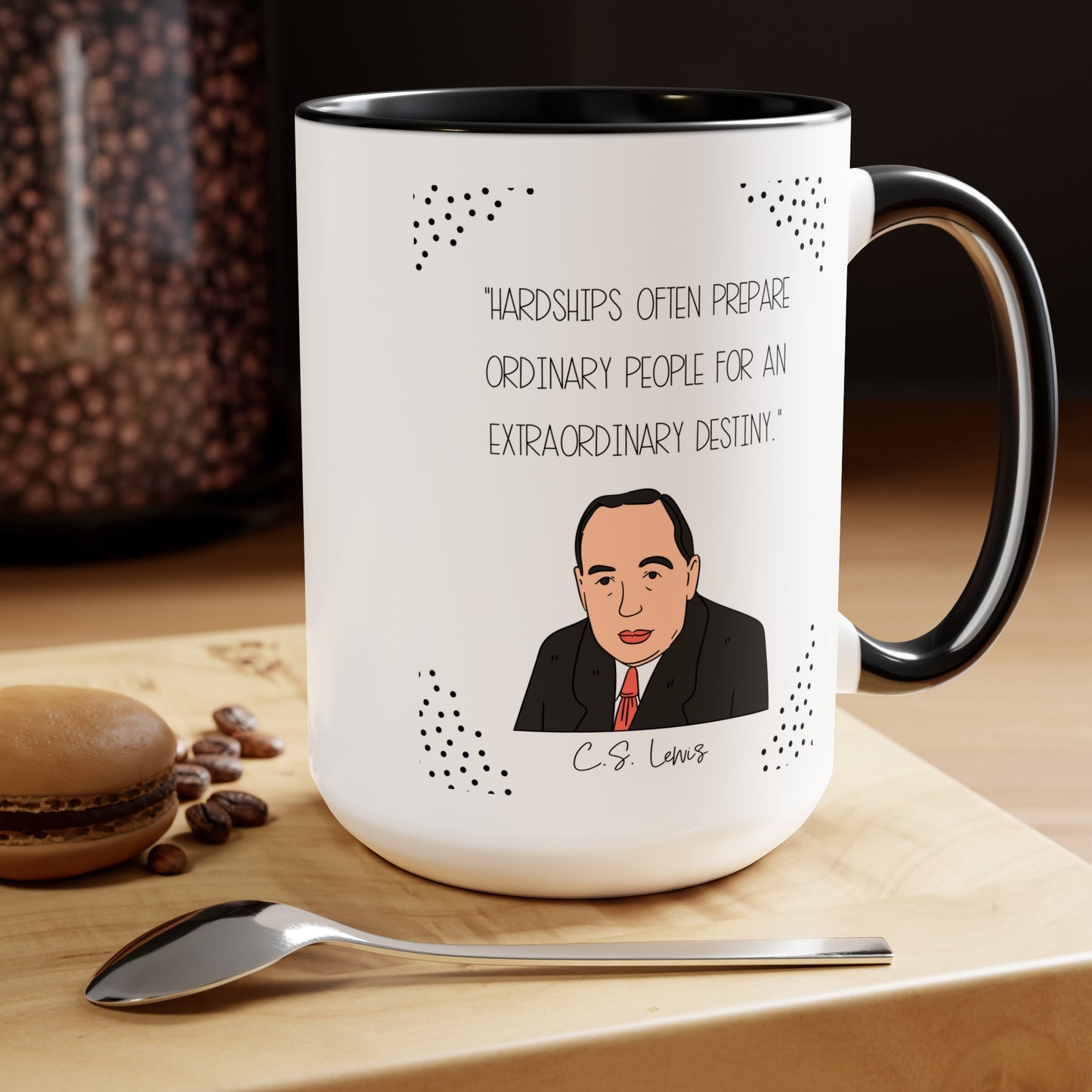 CS Lewis Quote Mug,Famous Author Mug,inspirational mug,gift for him,gift for her,history buff gift,teacher mug idea,famous quote mug