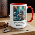 Friday Cat Quote Graphic Mug, 11 oz, 15 oz