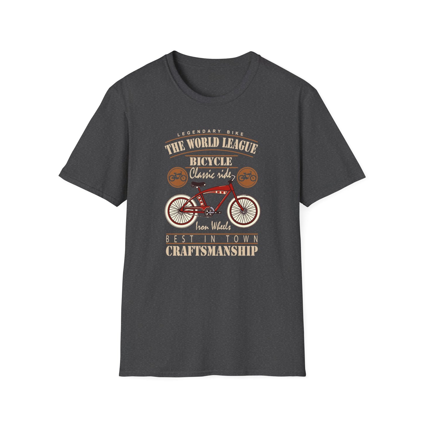 Legendary Bike World Craftsmanship Unisex Softstyle T-Shirt