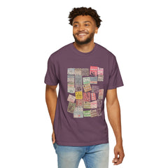 Classic Rock Concert Tickets  Garment-Dyed T-shirt